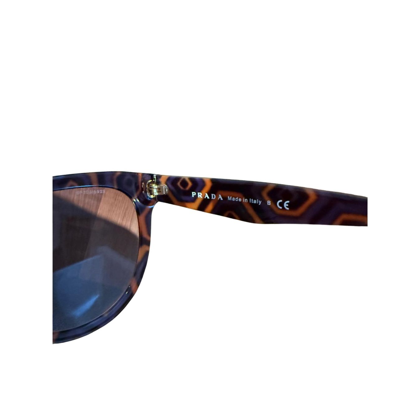 Prada Occhiali & Lenti: Prada Sonnenbrille, braun gemustert – Nuovo (secondo la descrizione) da Oberarth venduto da SSS. 7