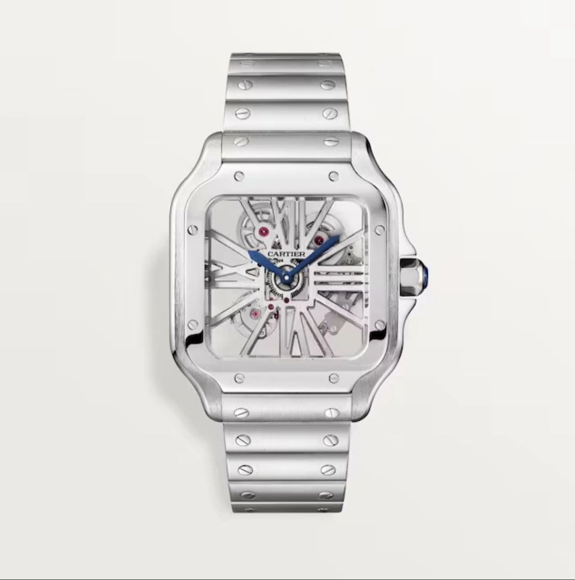 Cartier Orologi: Cartier Santos Skeleton – Usato da Zürich venduto da Centralwatches