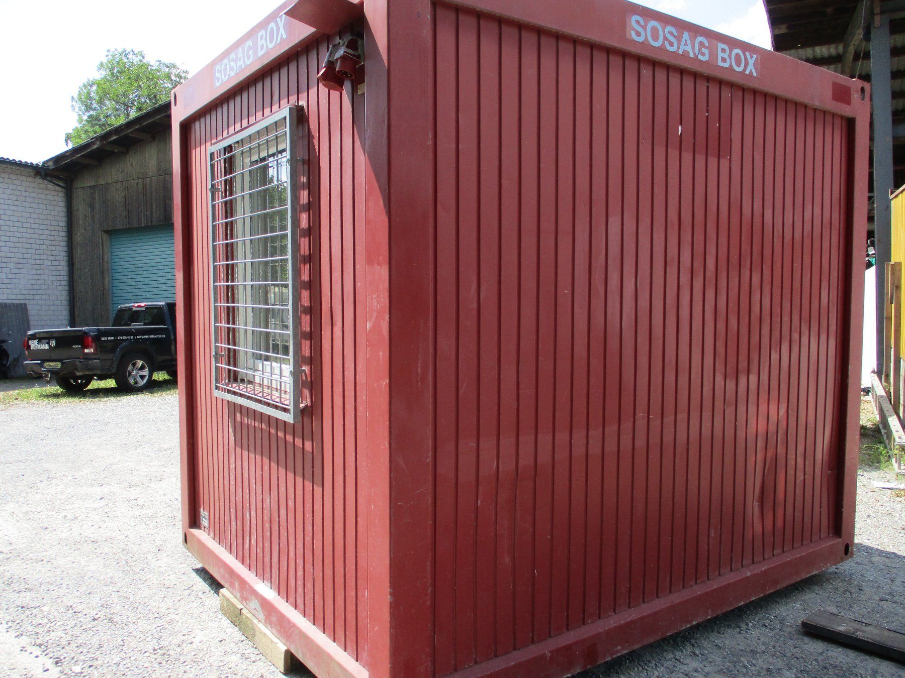 Baucontainer: Container Traktoren Büro Bagger Hofladen – Gebraucht aus Dottikon von Konrad08 1