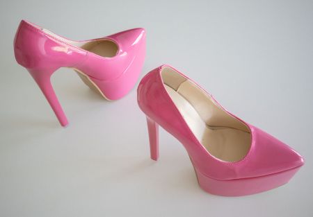 High heel rosa pumps