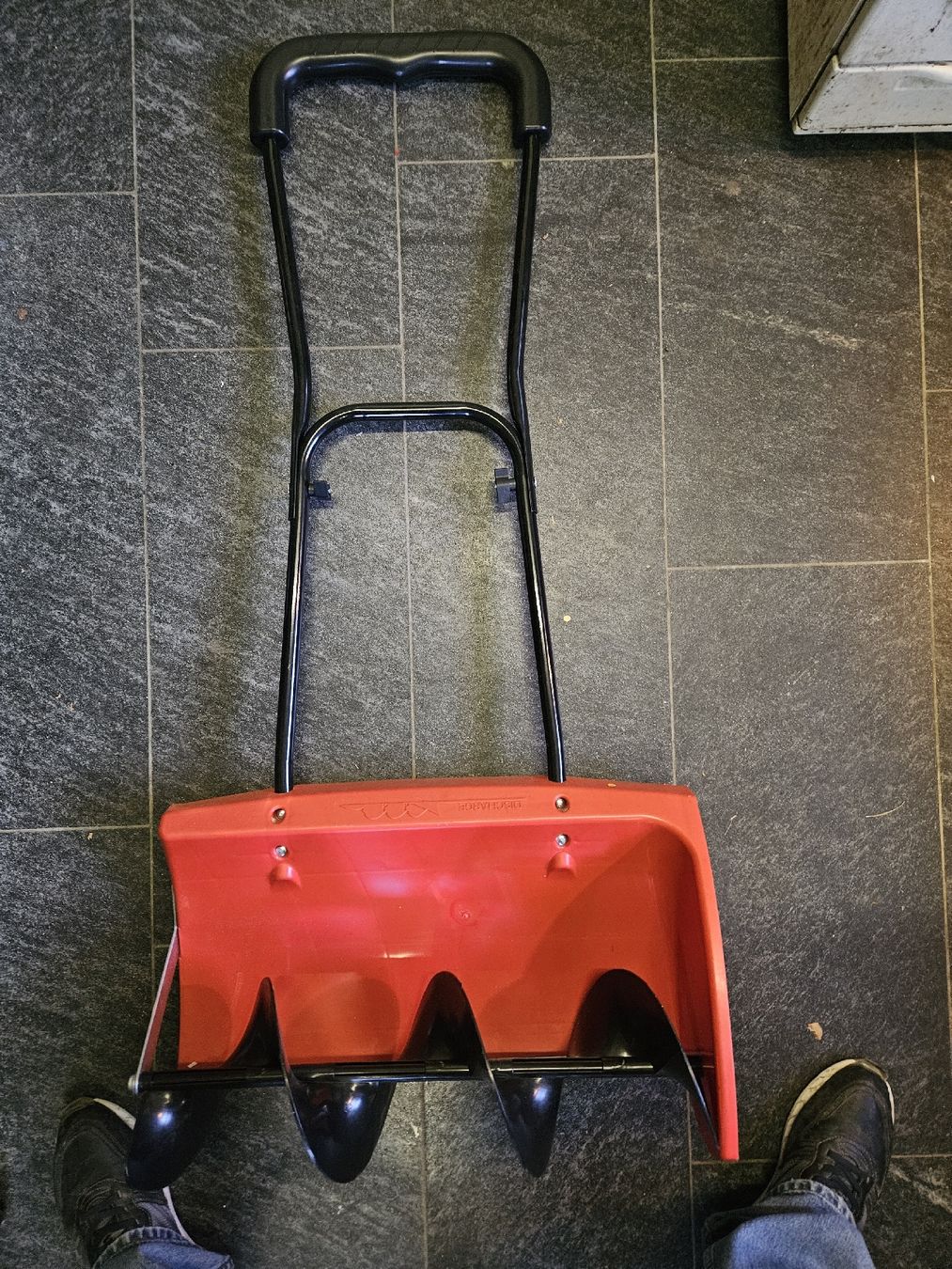 Tutte le macchine: Schneeschieber Schneeräumer Schneefräse Kunststoff rot – Nuovo (secondo la descrizione) da Oberburg venduto da znas 3