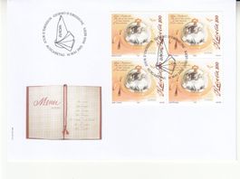 SBK 1162 im 4er-Block FDC