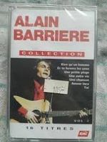 CASSETTE ALAIN BARRIERE - CHANSONS