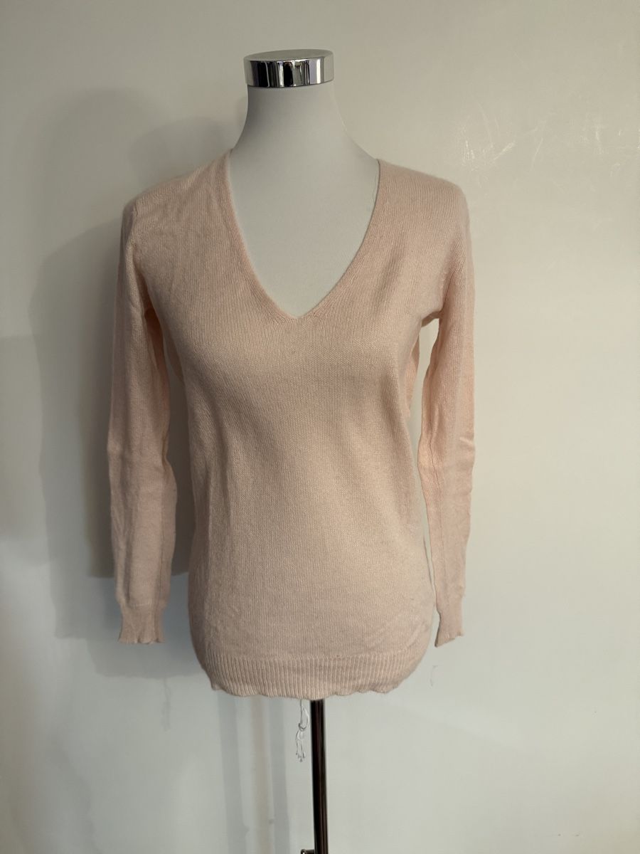Maglioni & Felpe: Kaschmirpullover 100% Grösse S Theory rosa V-Neck Pullover – Usato da Zürich venduto da JOD213