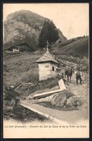 Champery, Chemin du Col de Coux et la Cr