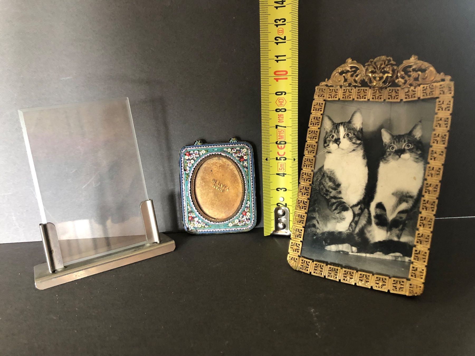 Cornici: 3 Miniatur-Fotorahmen, antik – Usato da Neerach venduto da hankel