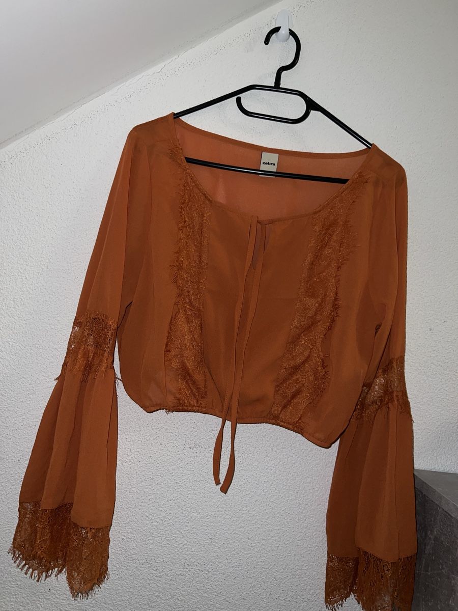 Zebra Camicette: Zebra Bluse mit Spitze, Grösse L Neu – Nuovo (secondo la descrizione) da Oberentfelden venduto da Dianaaaaaa