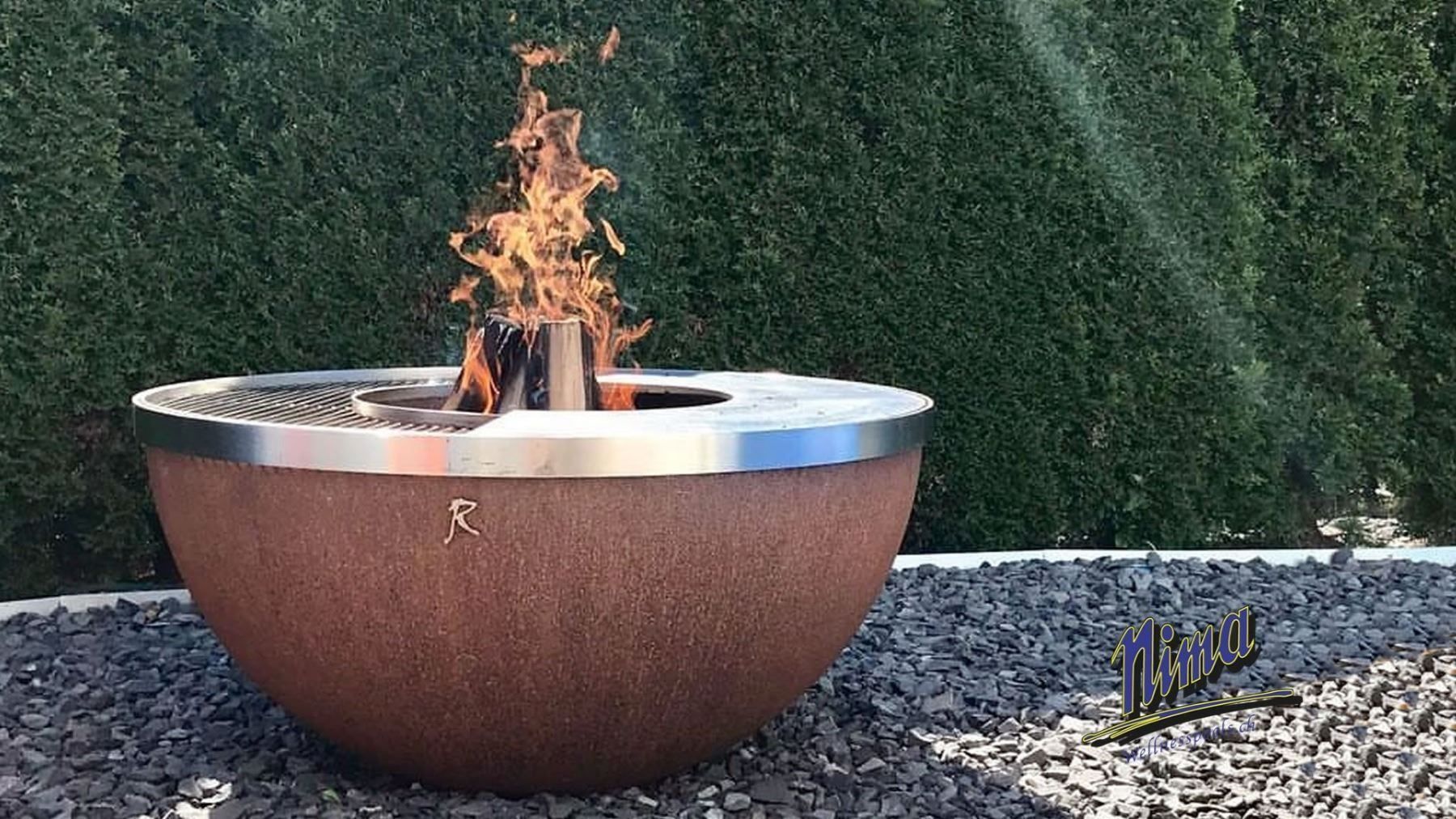 Bracieri: Feuerkugel Noun Ø 80cm – Nuovo e nell'imballaggio originale da Grenchen venduto da Wellnesspools 2