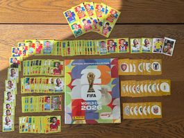 Panini Album Komplett + doppelte Sticker
