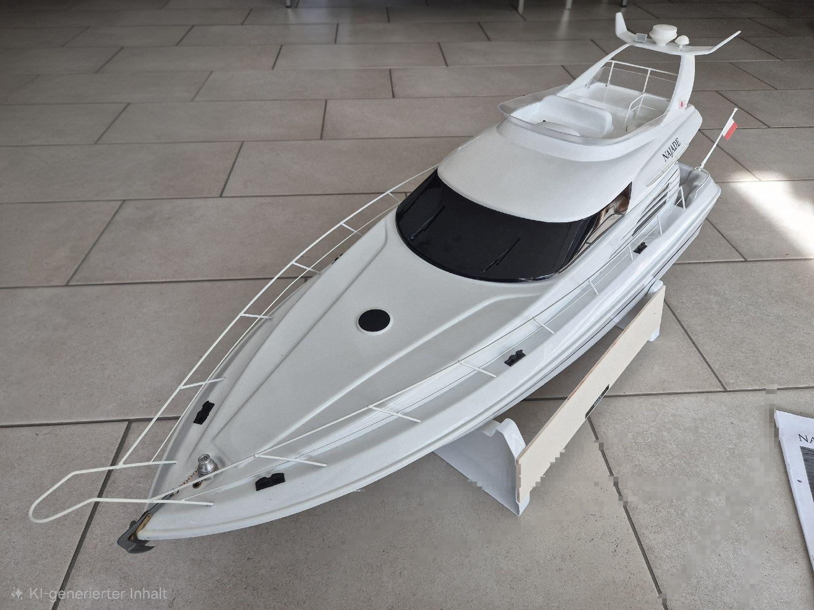 RC Modellbau: Krick Najade Modellboot – Neu (gemäss Beschreibung) aus Muttenz von Rbuser 3