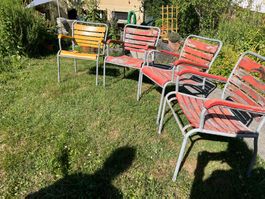 Stuhl Stella Garten Vintage Holz