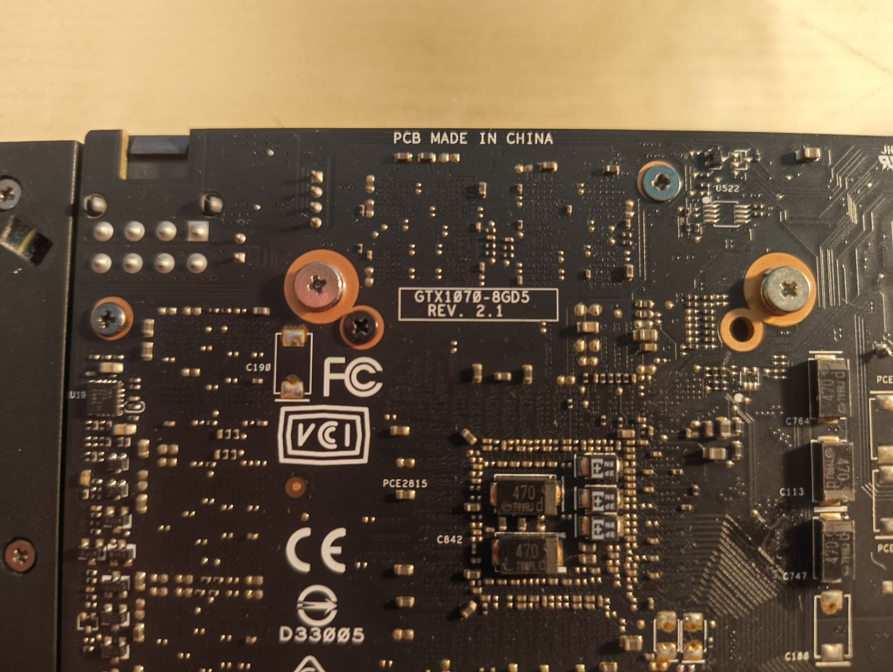 Nvidia Grafikkarten: GTX 1070 8gb nvidia – Gebraucht aus Saillon von ValeRoduit 1