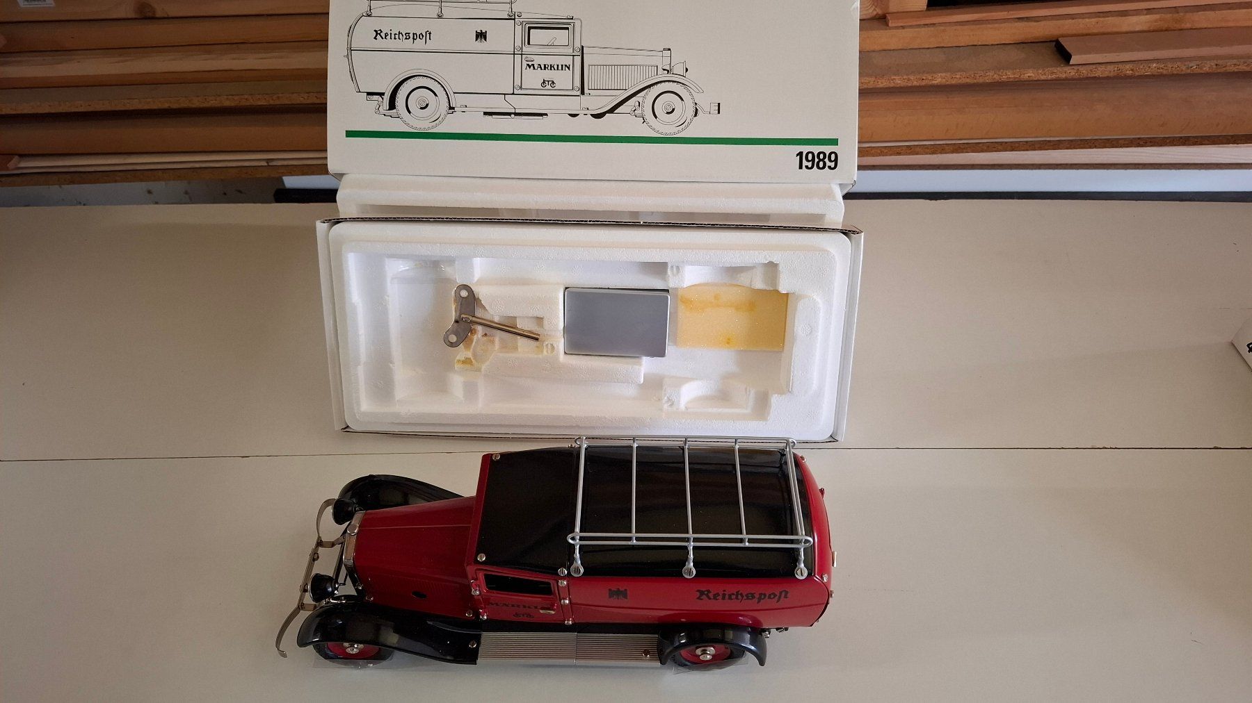 Modellini d'auto: Modellauto "Reichspost" - Märklin - 1989 – Nuovo (secondo la descrizione) da Schönenbuch venduto da krokometer 2