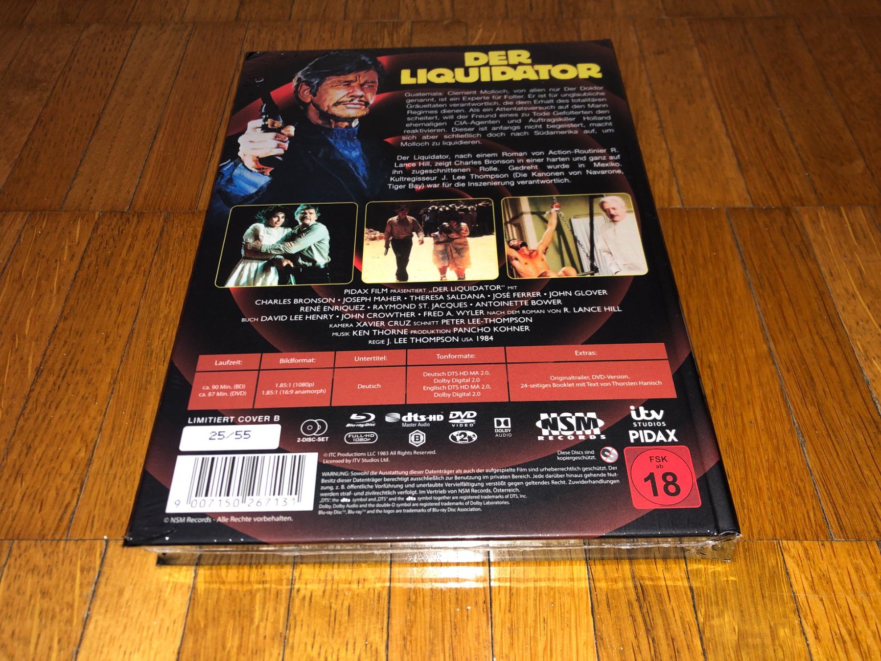 Tutti i DVDs: Der Liquidator - MEDIABOOK - NSM - B - UNRATED – Nuovo e nell'imballaggio originale da Basel venduto da havsok 1