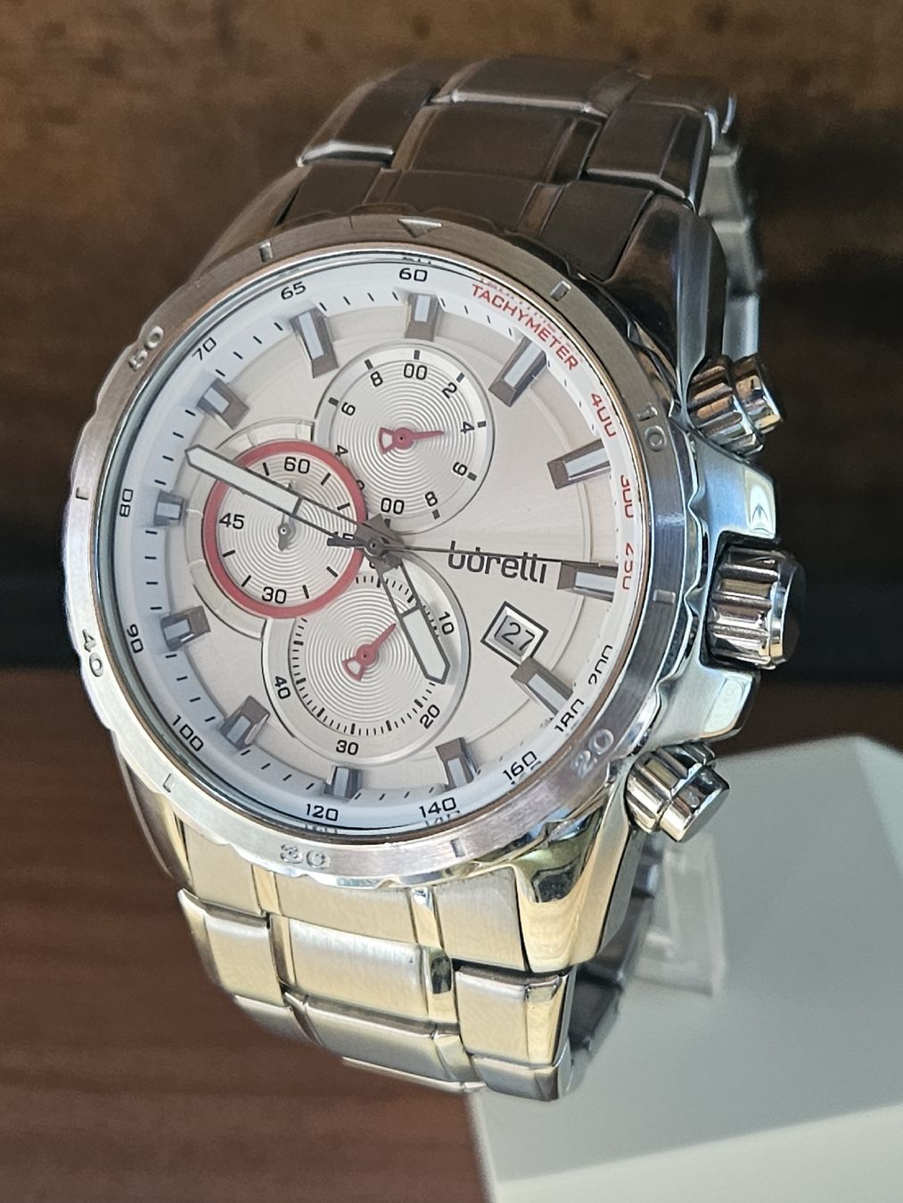 Uhren: Borelli Herrenuhr Chronograph 46mm – Gebraucht aus Flamatt von pie_f9zm