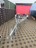 Hafen Trailer Schwerlast Tandemachse