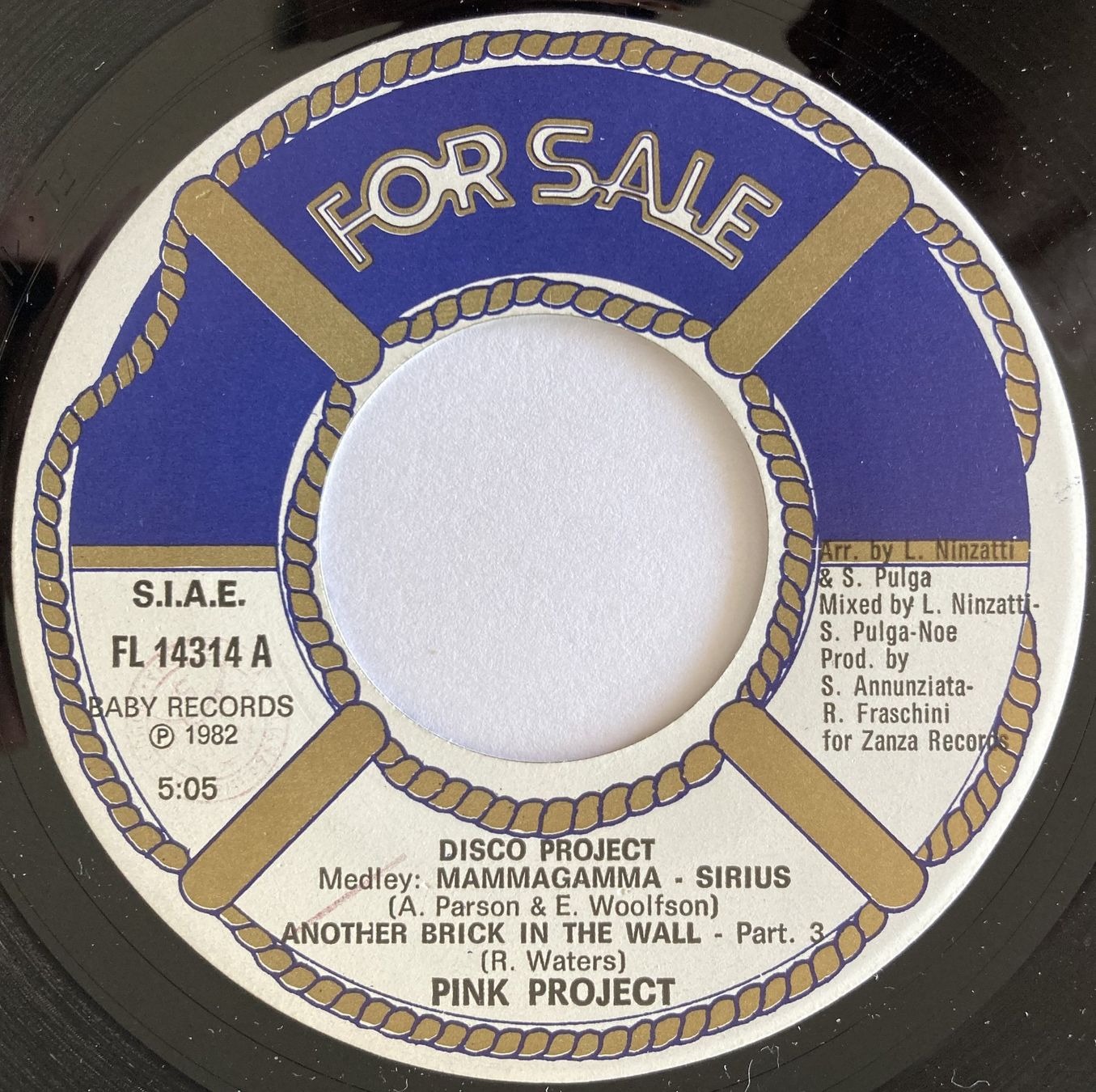 Schallplatten: PINK PROJECT - DISCO PROJECT – Gebraucht aus Bottens von hotter-than-hell 2