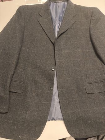 Herren Sakko, Grau mit Muster, Grösse 52, Top Zustand!