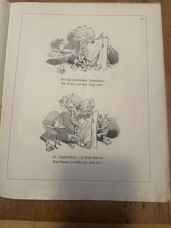 Libri: Antikes Kinderbuch "Hans Huckebein" – Usato da Frauenfeld venduto da aluma14 4