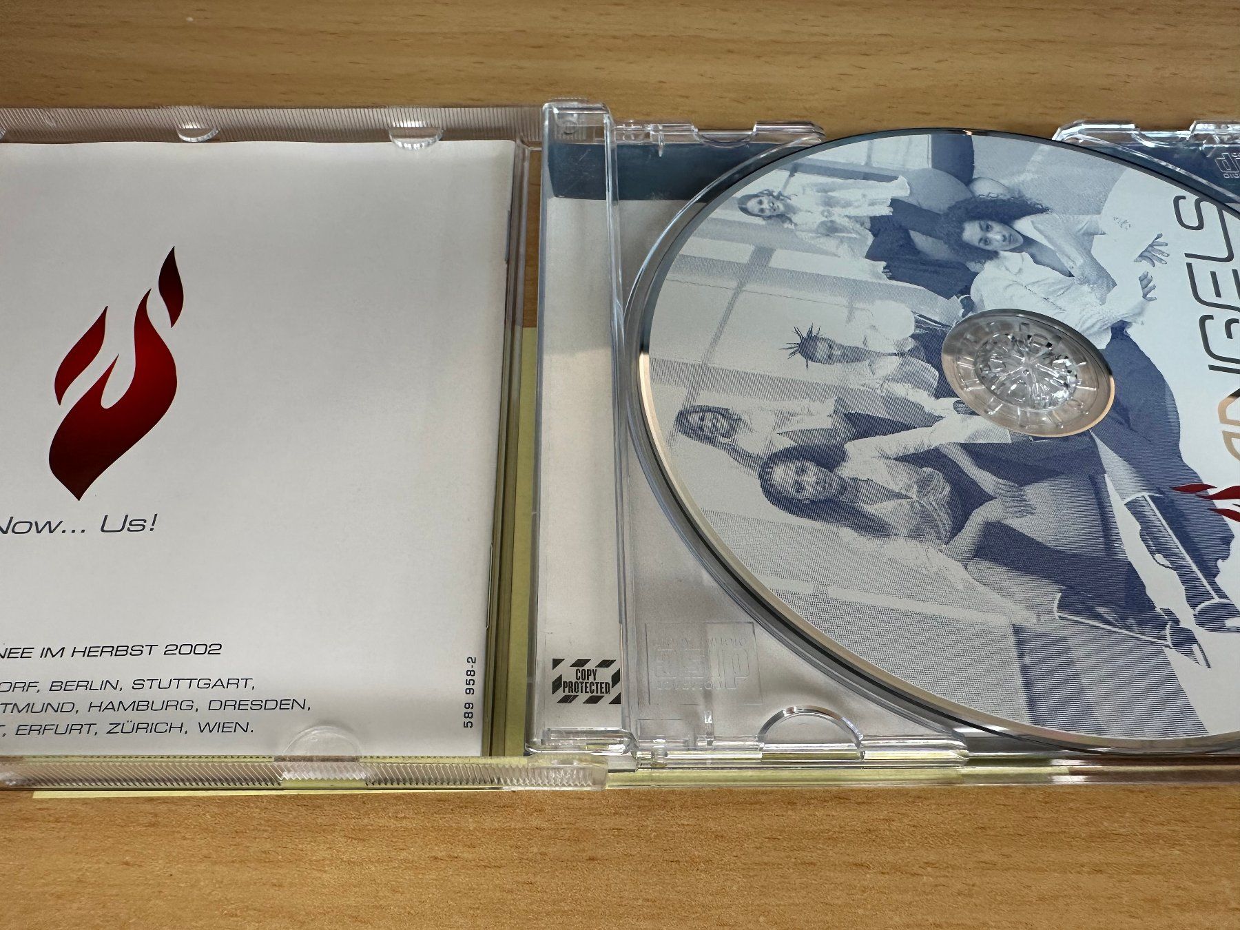 CD: No Angels – Now... Us! – Usato da Rikon im Tösstal venduto da Alpenmutz 2