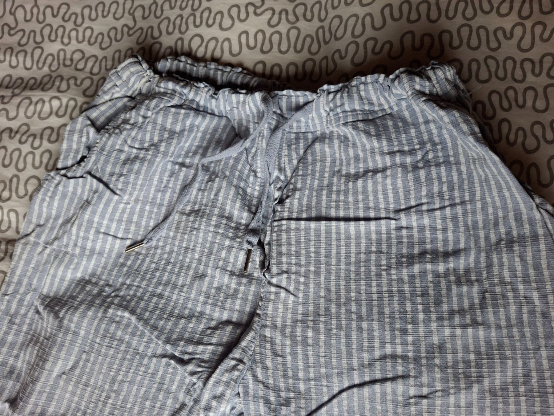 Hosen: Pantalon taille élastique S-M 80% coton- 20% lin – Gebraucht aus Villiers von san_jn5w 2