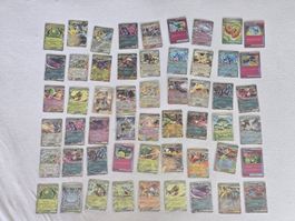 58 Pokémon Karten