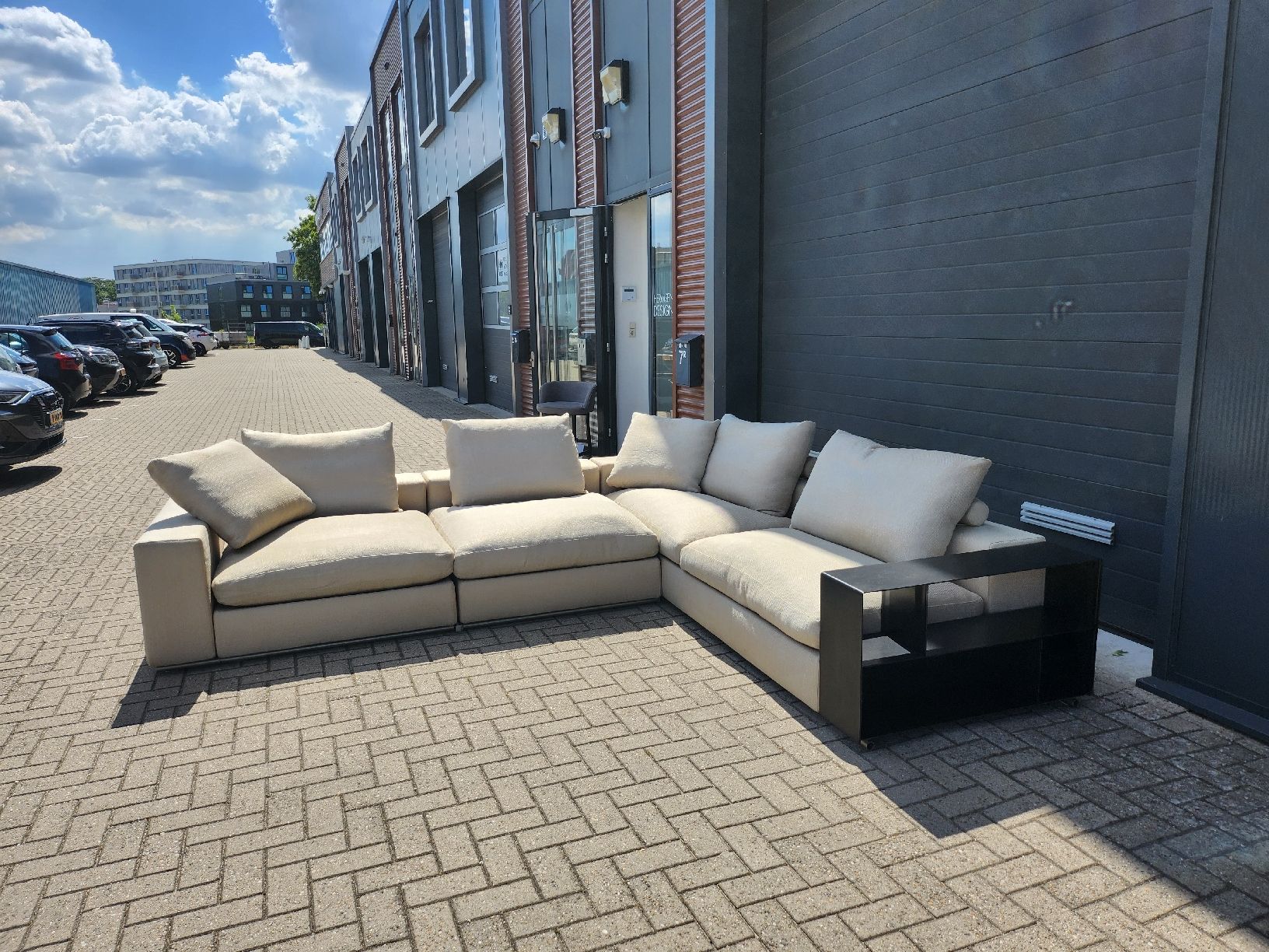 Flexform Sofas: Flexform - Groundpiece Ecksofa by Antonio Citterio – D'occasion à Gelderland par HermsenDesign 2