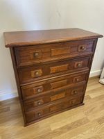 Vintage Kommode / Schrank mit 4 Schubladen, Holz top!