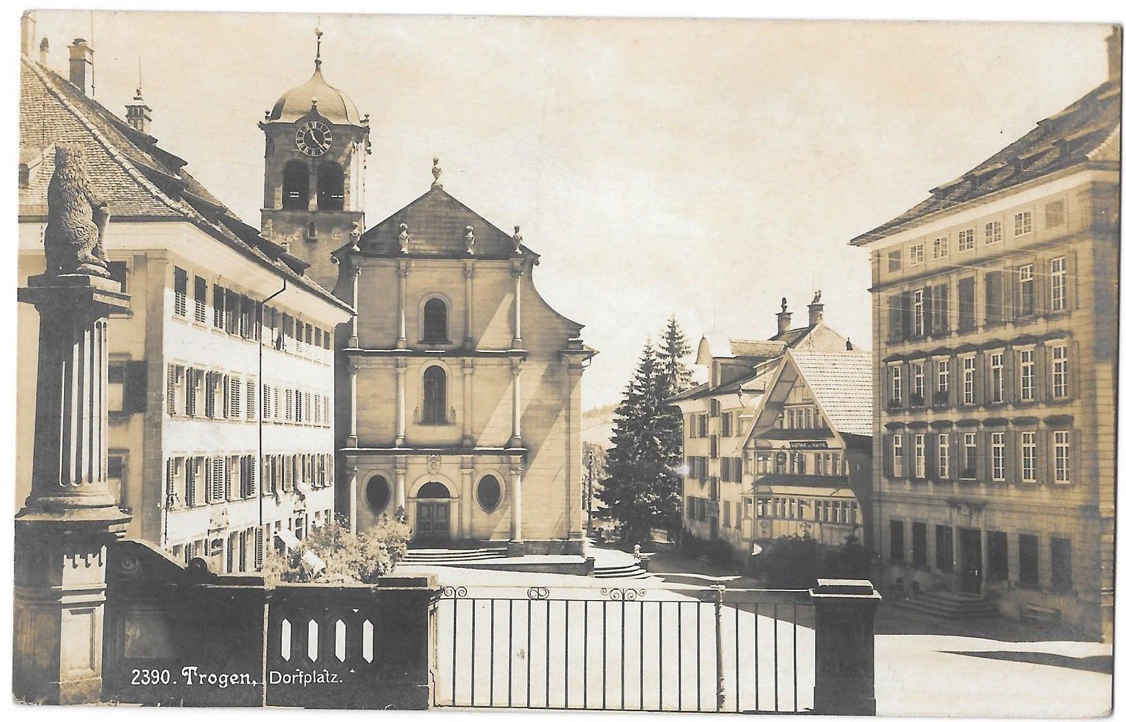Cartoline postali: Trogen Dorfplatz – Usato da Olten venduto da clotaldi