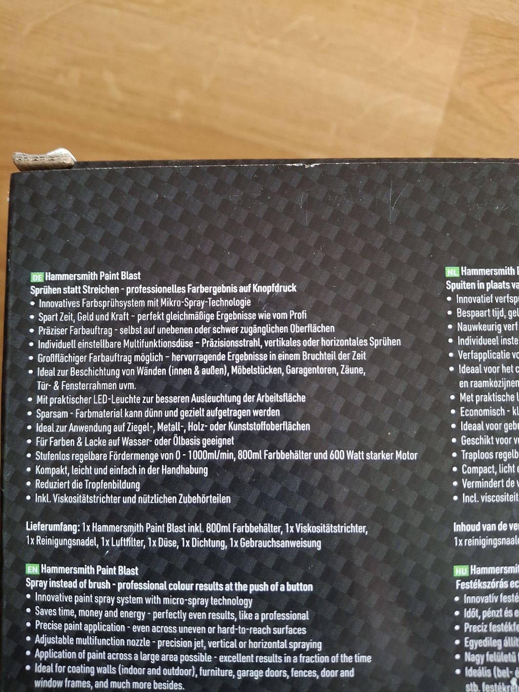 Tutti gli attrezzi: Farb Sprühsystem - Paint Blast neu & original verpacktk – Nuovo e nell'imballaggio originale da Langenthal venduto da Coopkiste 3