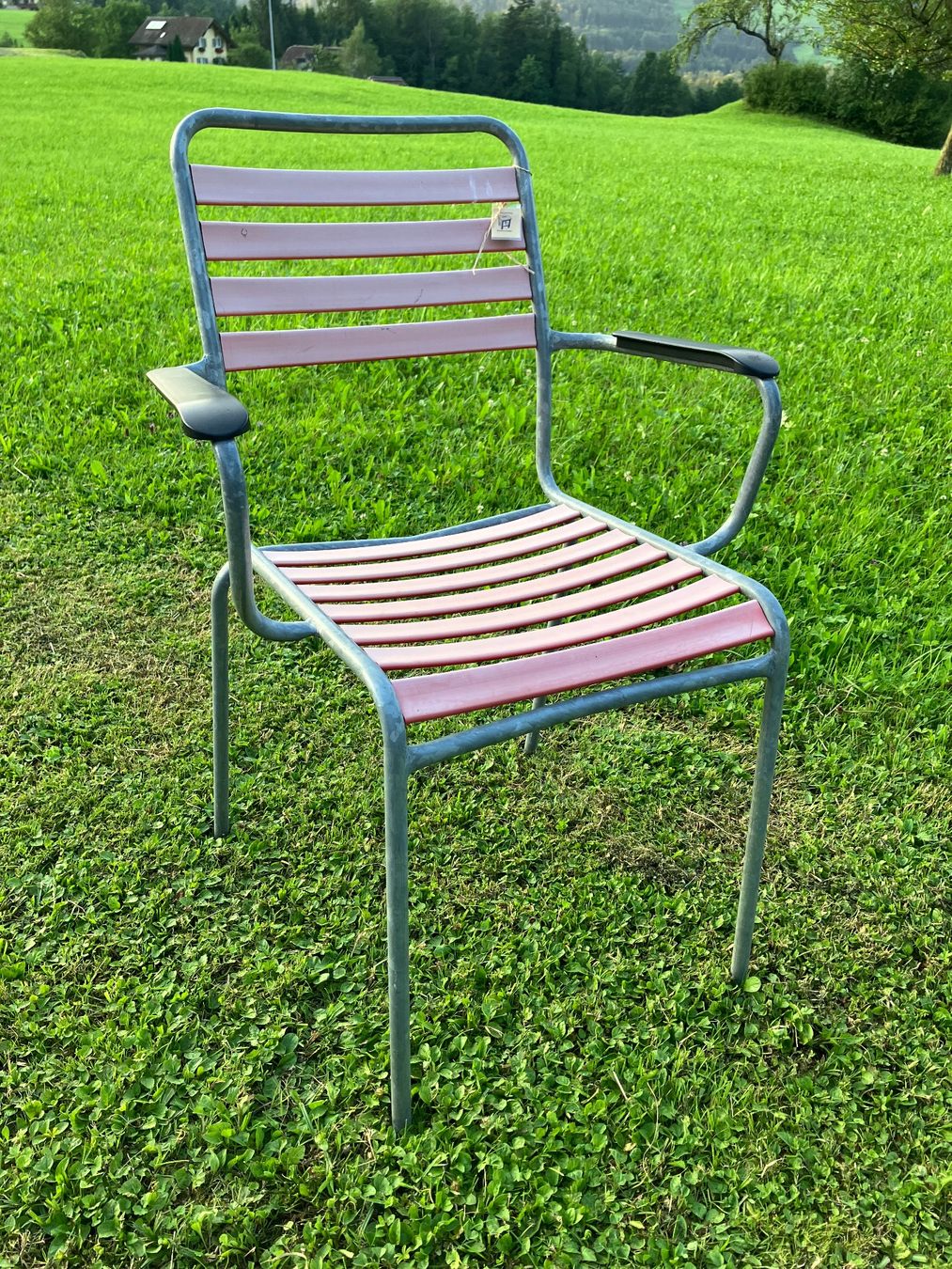 Stühle: Vintage Gartenstuhl SCHAFFNER – Gebraucht aus Goldau von Taburettli_Brocante