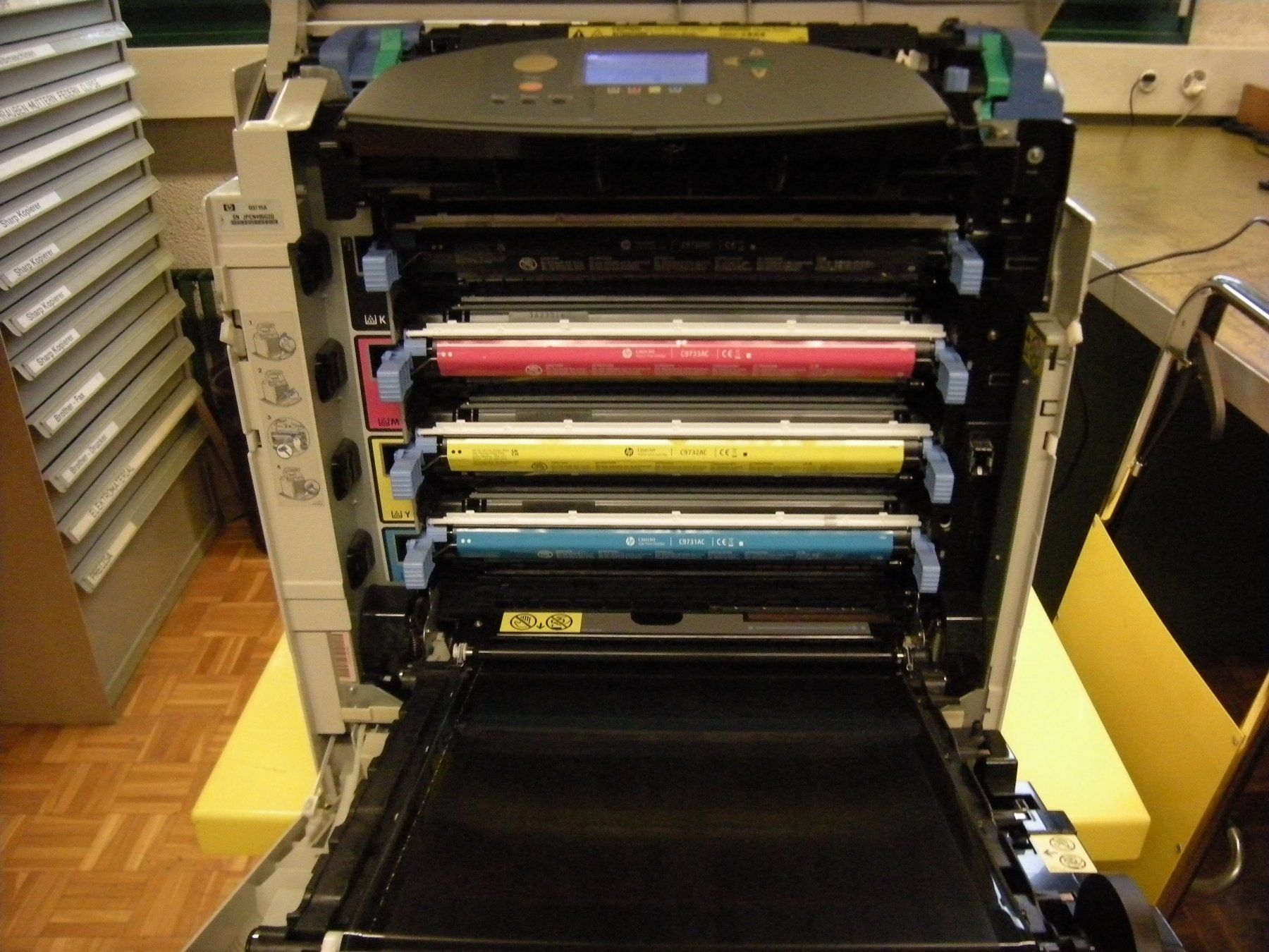 Hewlett Packard Drucker: HP Color LaserJet 5550dn – Defekt aus Pfaffhausen von duesentrieb03 1