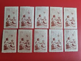 SAMMLUNG - PJ VORLAÜFER - POSTFRISCH + UNGEBRAUCHT JAHR 1912