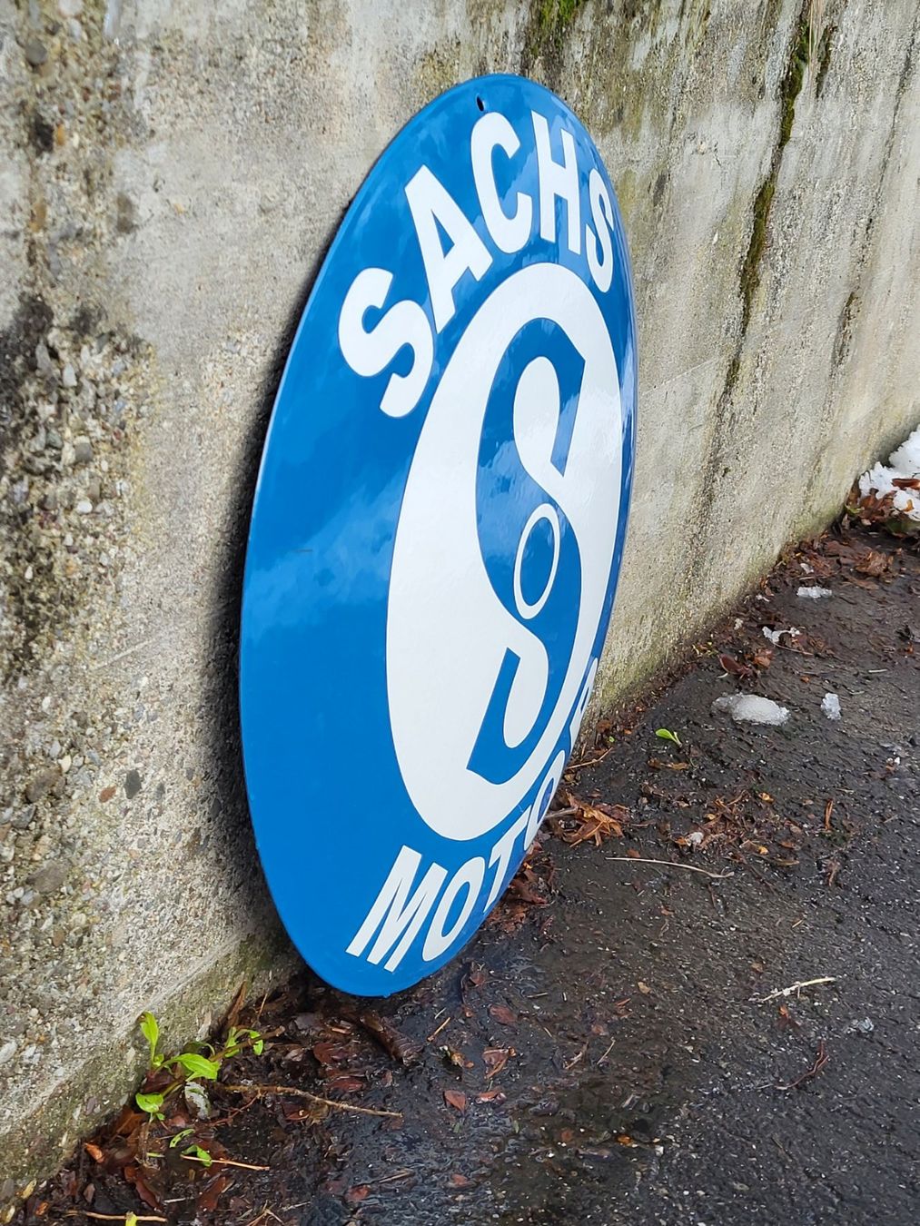 Insegne: Emailschild Sachs – Usato da Zürich venduto da timbuktu03 1