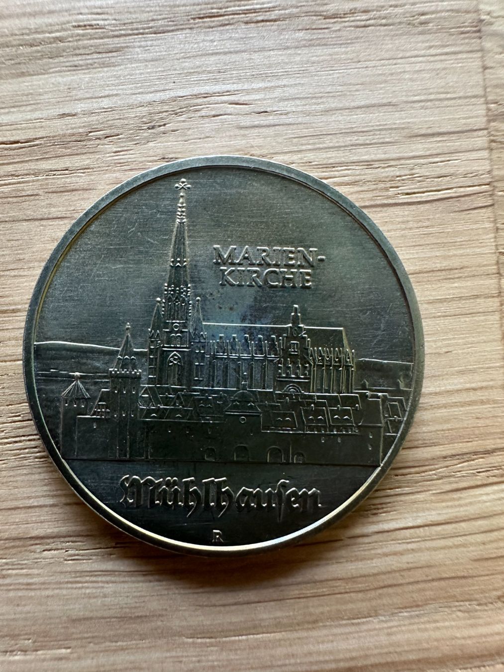 Tutti le monete: 1989 DDR Numisbrief 5 Mark mit Block – Usato da St-Sulpice VD venduto da ME22 3