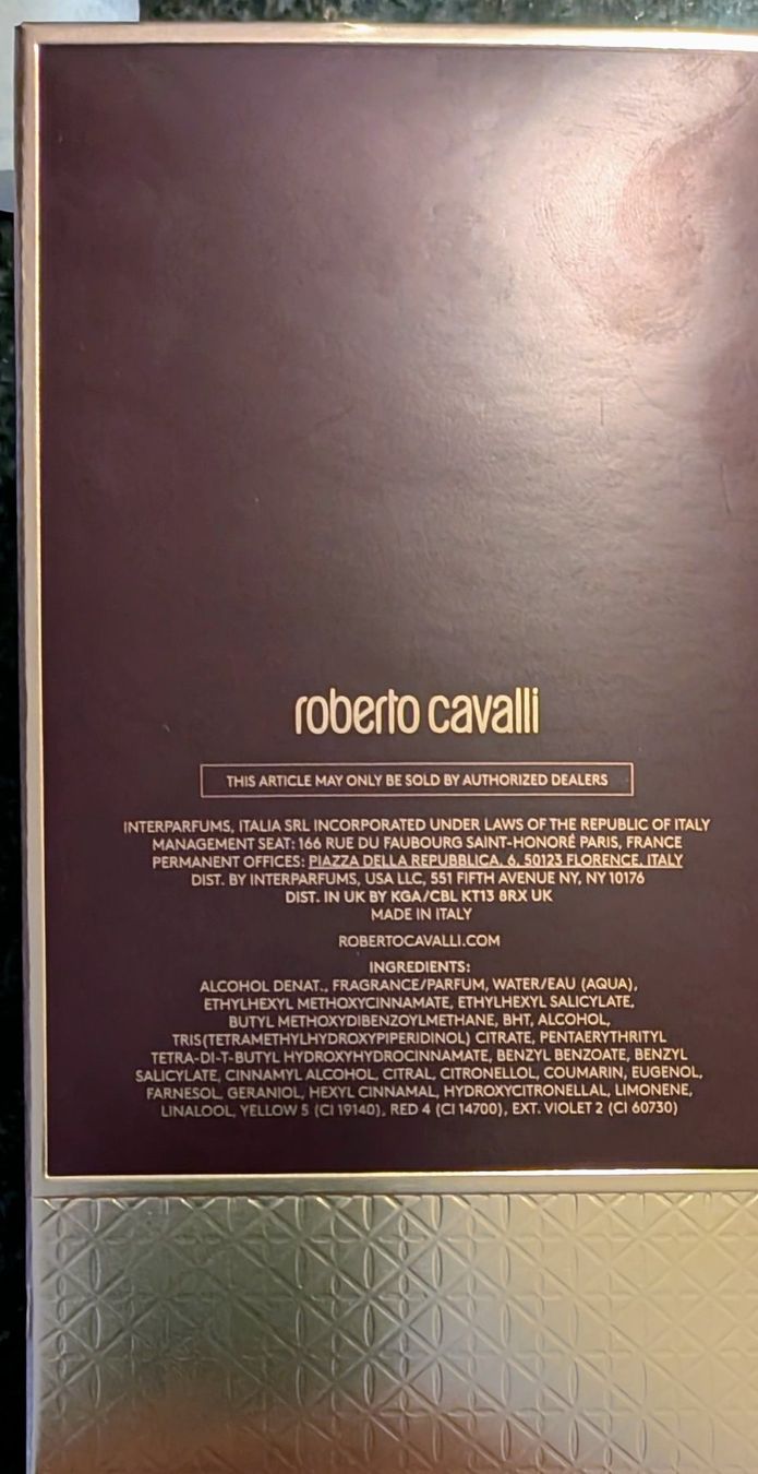 Roberto Cavalli Profumi & Eau de Toilette: Roberto Cavalli Florence Eau de Parfum 50ml – Nuovo (secondo la descrizione) da Bern venduto da KlickUndWeg 2