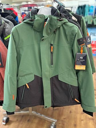 Belowzero Wintersport Jacke Unisex Grün Schwarz NEU