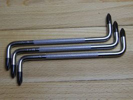 3 Stk PB Suisse Winkelschraubenzieher PH2, neu/ungebraucht