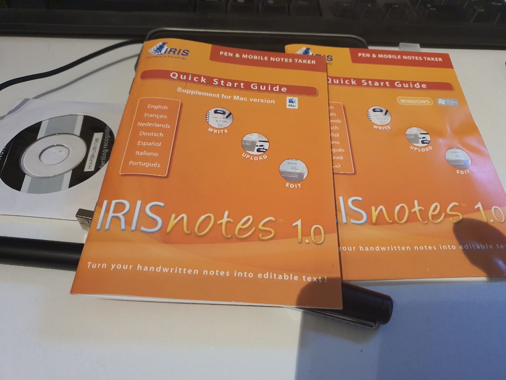 Blocchi: IRISnotes 1.0 - Stift für digitale Notizen, Komplettset – Difettoso da Muri AG venduto da Jeromia 3