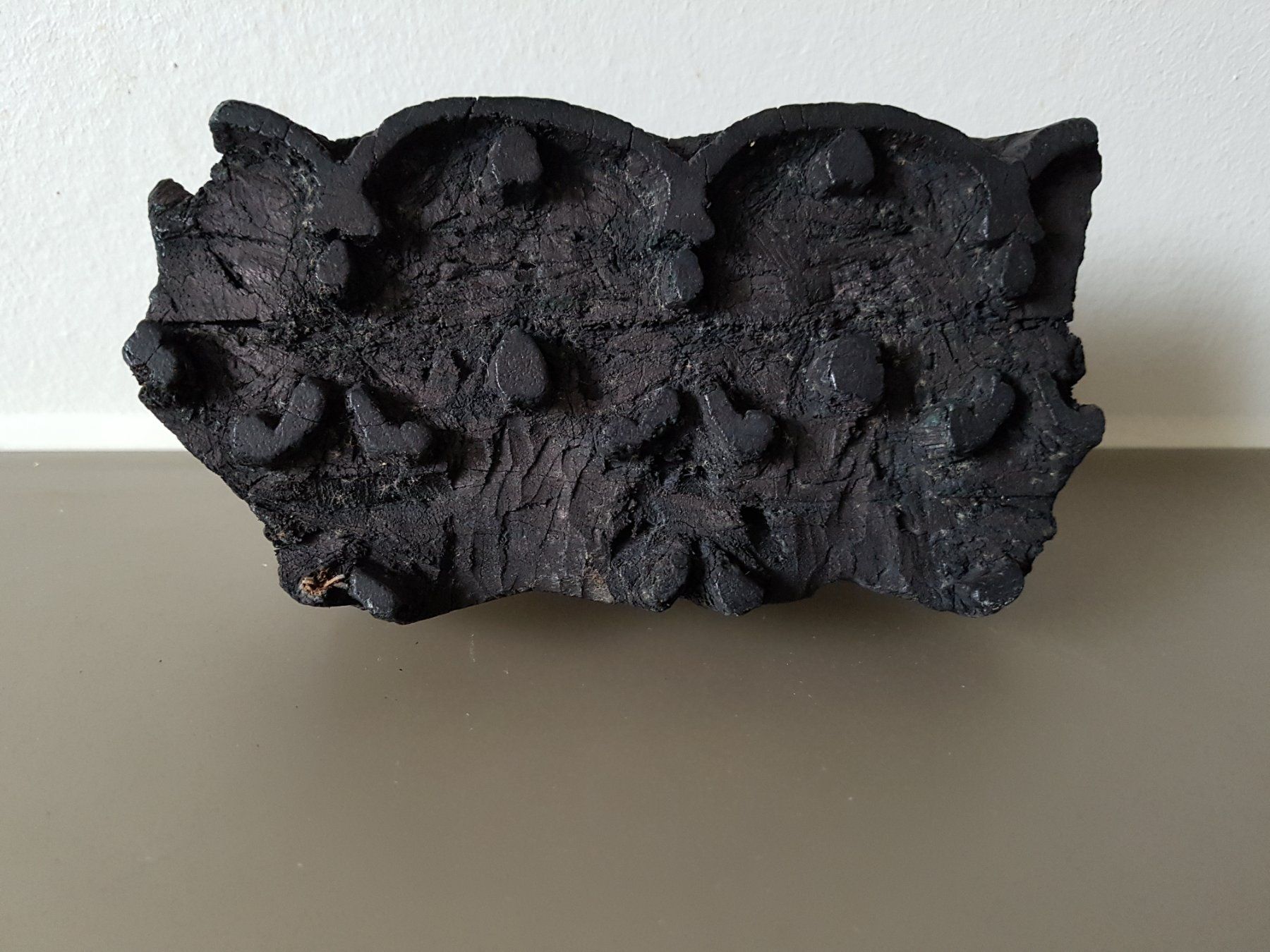 Xilografie: Holz Stoffdruck Model Stempel Bogenmotiv – Usato da Riehen venduto da robs2026
