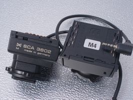 Metz SCA Adapter SCA 3602 M4 Sony DSC R1 828 #v1
