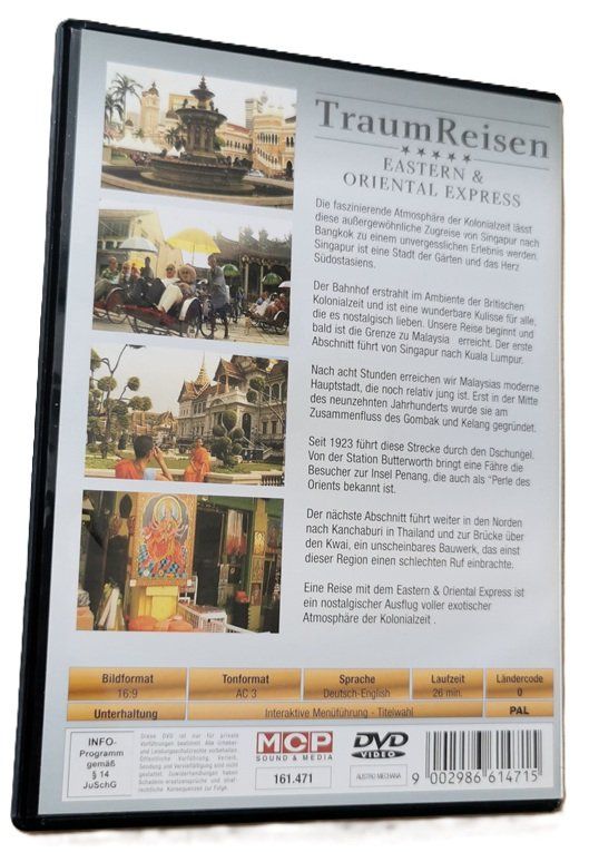 Tutti i DVDs: Traumreisen - Eastern & Oriental Express  (DVD) – Usato da Wilen b. Wollerau venduto da morethanmusic 1