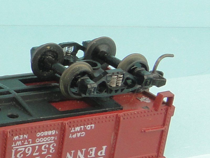 Modellini di ferrovie: Athearn 2 X US Wagen, gefederte Drehgest. – Usato da Bülach venduto da cann11 1