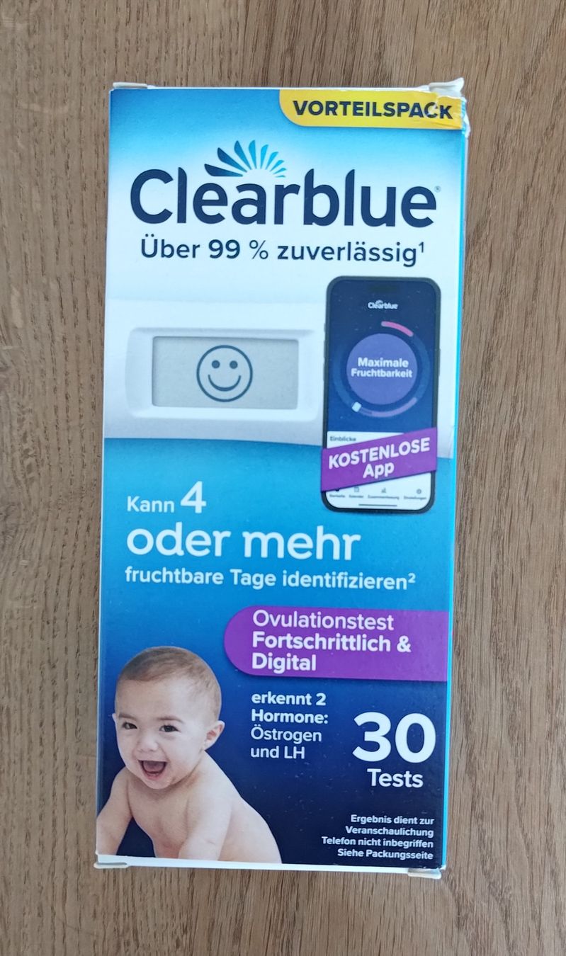 Medizinische Geräte: Clearblue Ovulationstest – Neu und originalverpackt aus Stäfa von Miria22