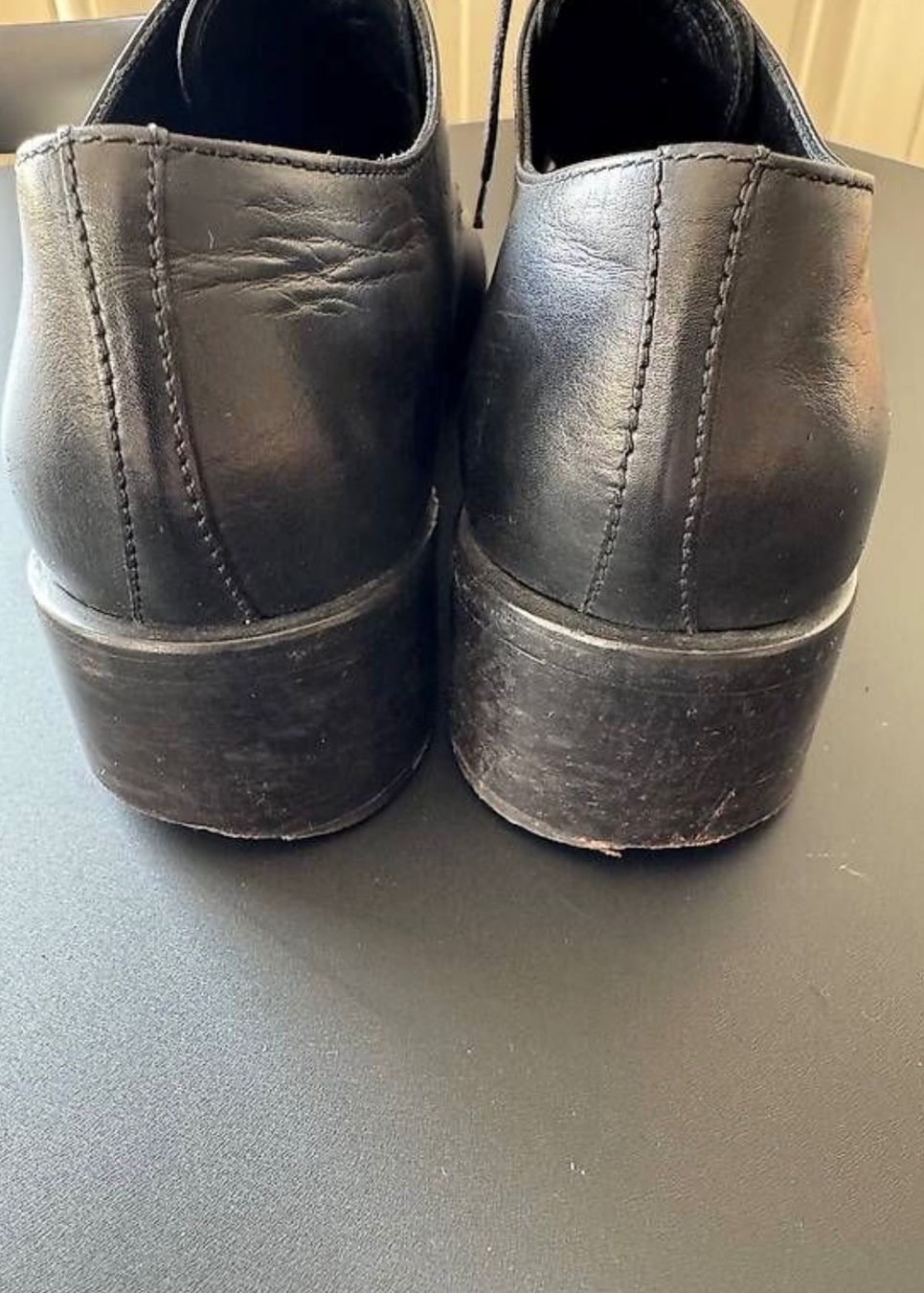 Prada Herrenschuhe: Prada schwarze Lederschuh – Gebraucht aus Zürich von Albis37 4