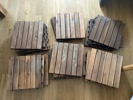 Holzfliesen Akazienholz