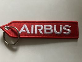 Airbus Woven Keyring Anhānger Aviation
