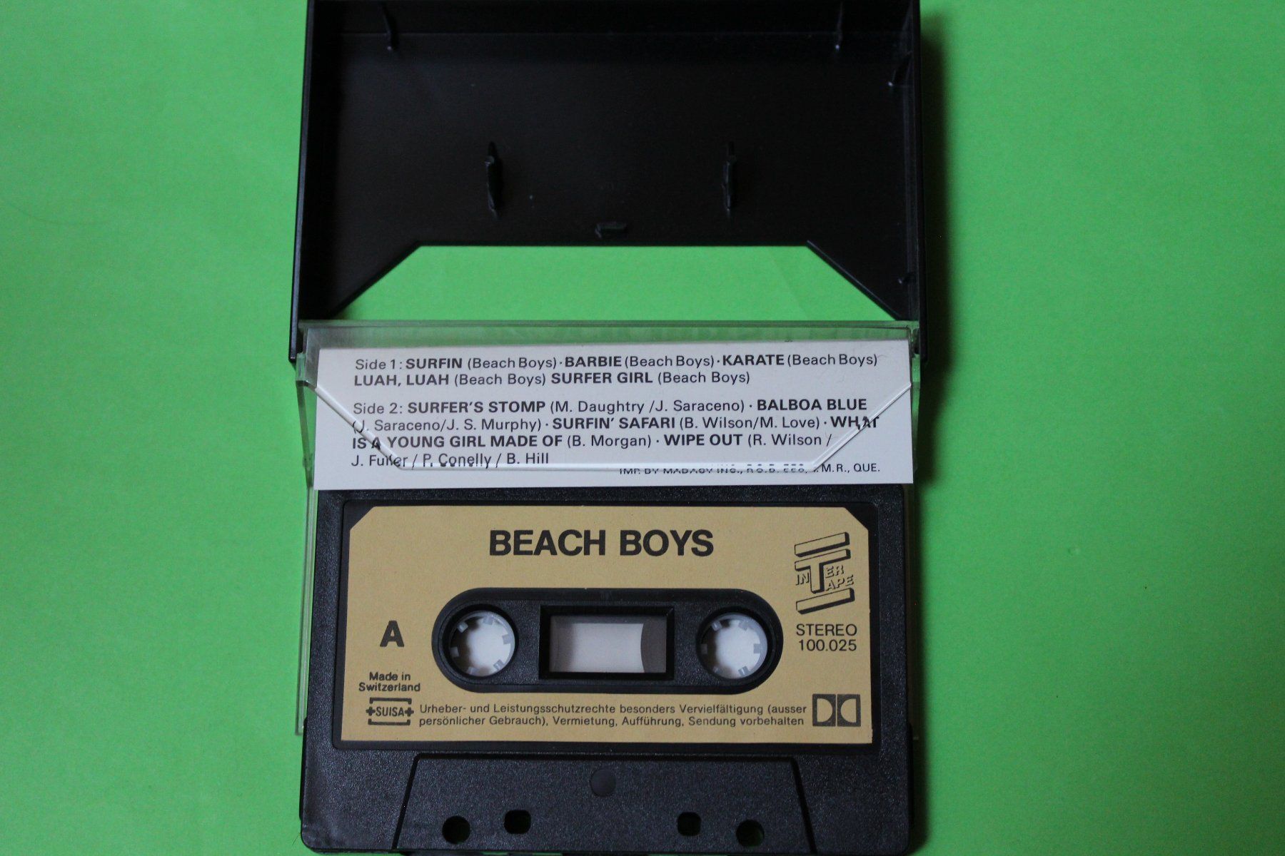 Musicassette: Beach Boys Kassette MC Made in Switzerland – Usato da Tübach venduto da JamesStone 3
