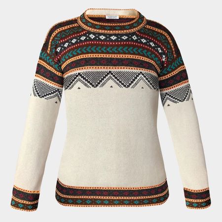 Winterpulli aus Alpakawolle