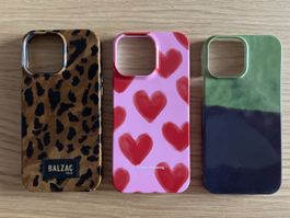 3 Handyhüllen iPhone 16 Pro Max